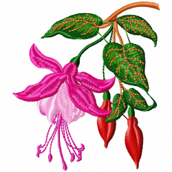 Flowers And Tree Embroidery Design 10 Flowers And Tree Embroidery Design 10